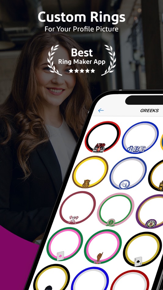 #1. Social Ring (iOS) Podle: Dominique Hosea