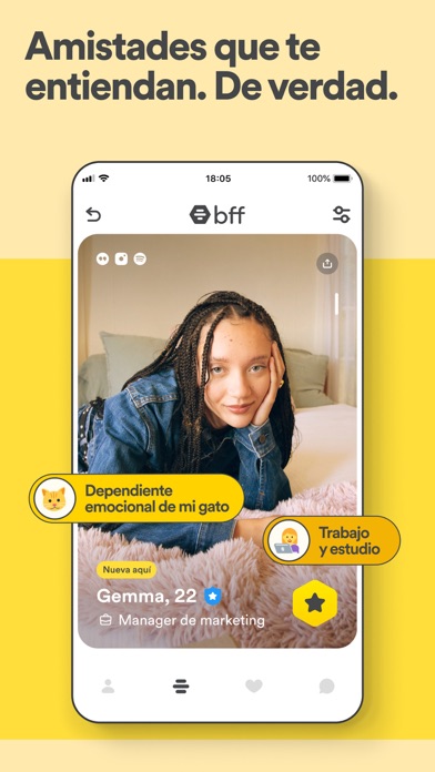 Bumble For Friends: Haz Amigos screenshot 3