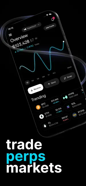Dexly: Trade Perps, Markets screenshot 1