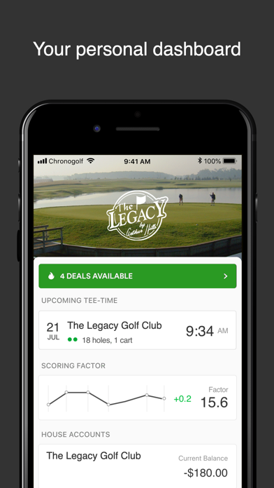LegacyGC iPhone screenshot 1 - Sports app