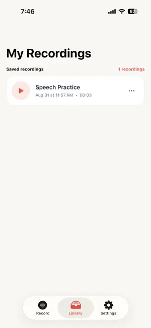 EchoRecorder - Voice Recorder screenshot 3