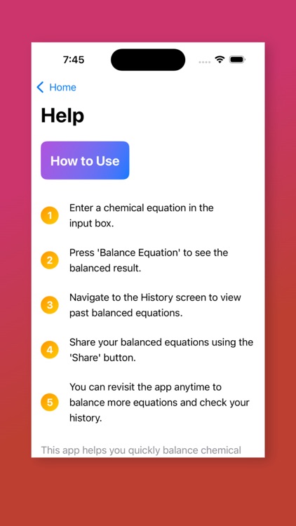 ChemEquation Balancer screenshot-5
