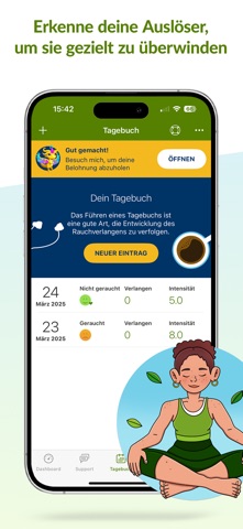 Smoke Free - Rauchen aufhören iPhone screenshot 8