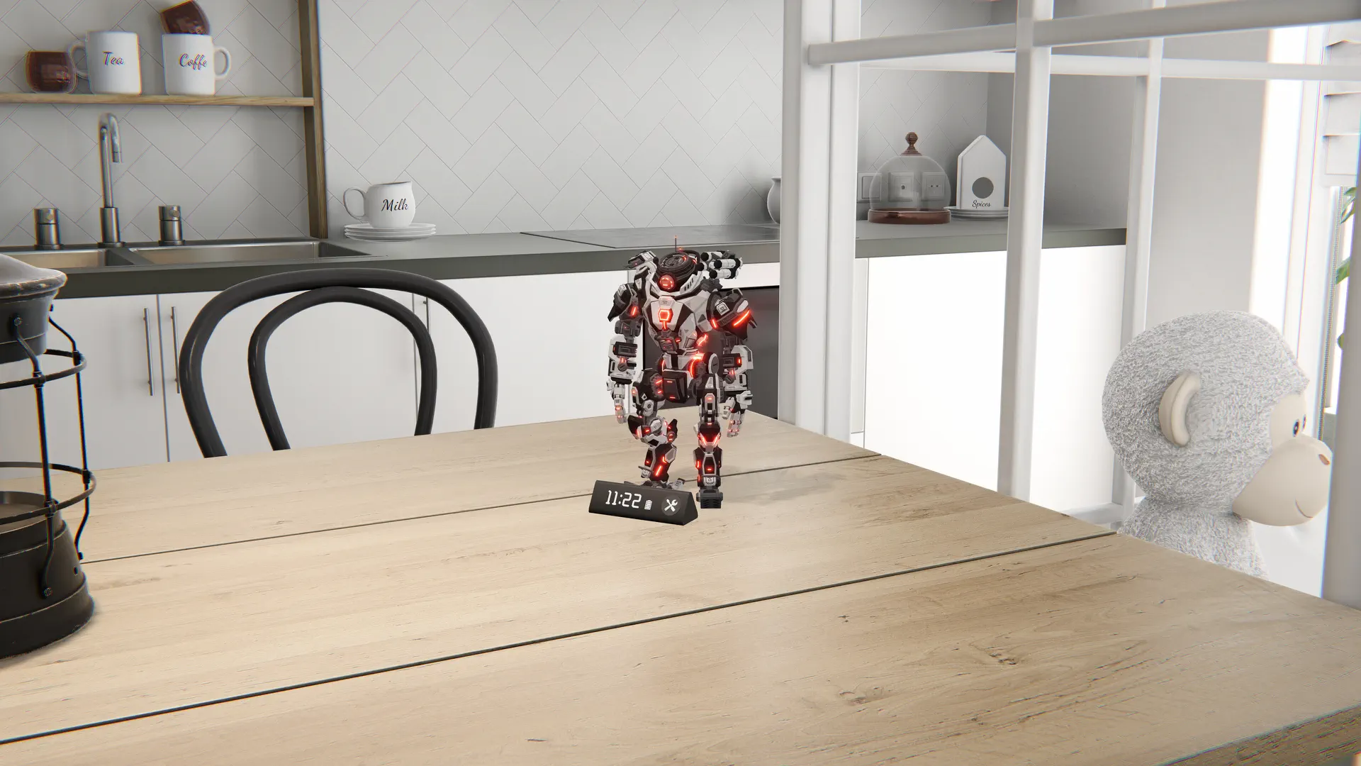 Robot Clock screenshot 3