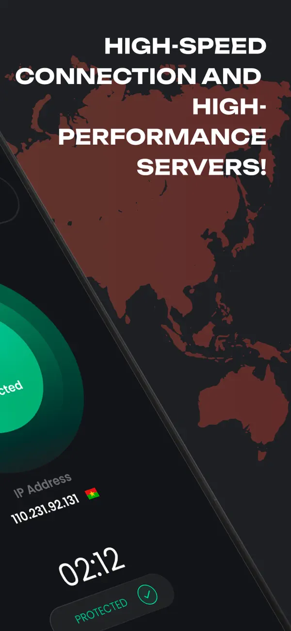 Screenshot #2 pour HoloVPN - fast and secure VPN