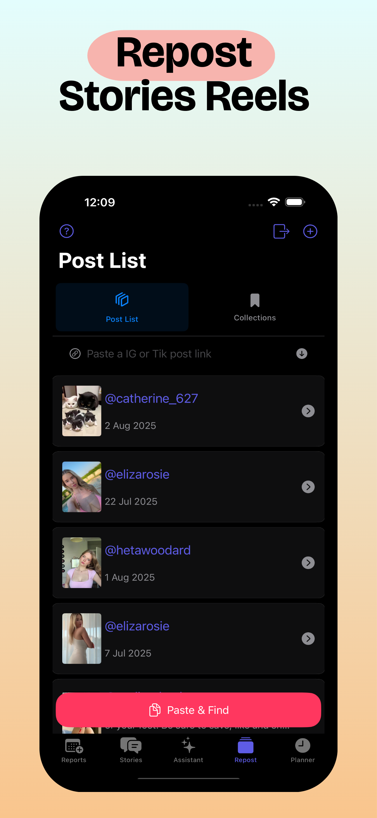 Reports+ Unfollowers Tracker