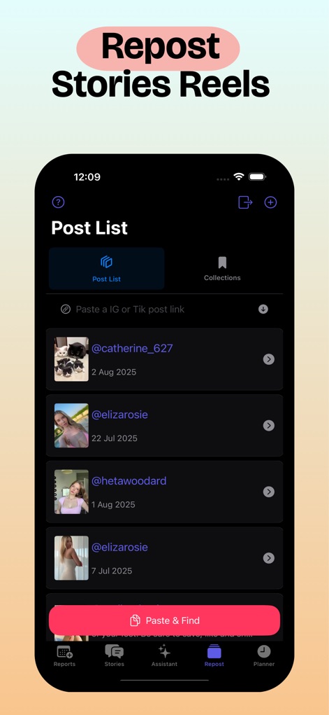 Reports+ Unfollowers Tracker - Social Networking App | MWM