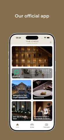 The Chedi Andermatt iPhone screenshot