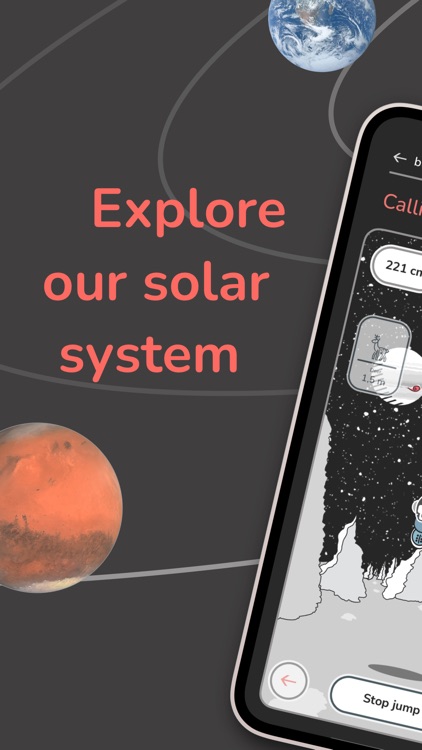 Jump on planets and moons