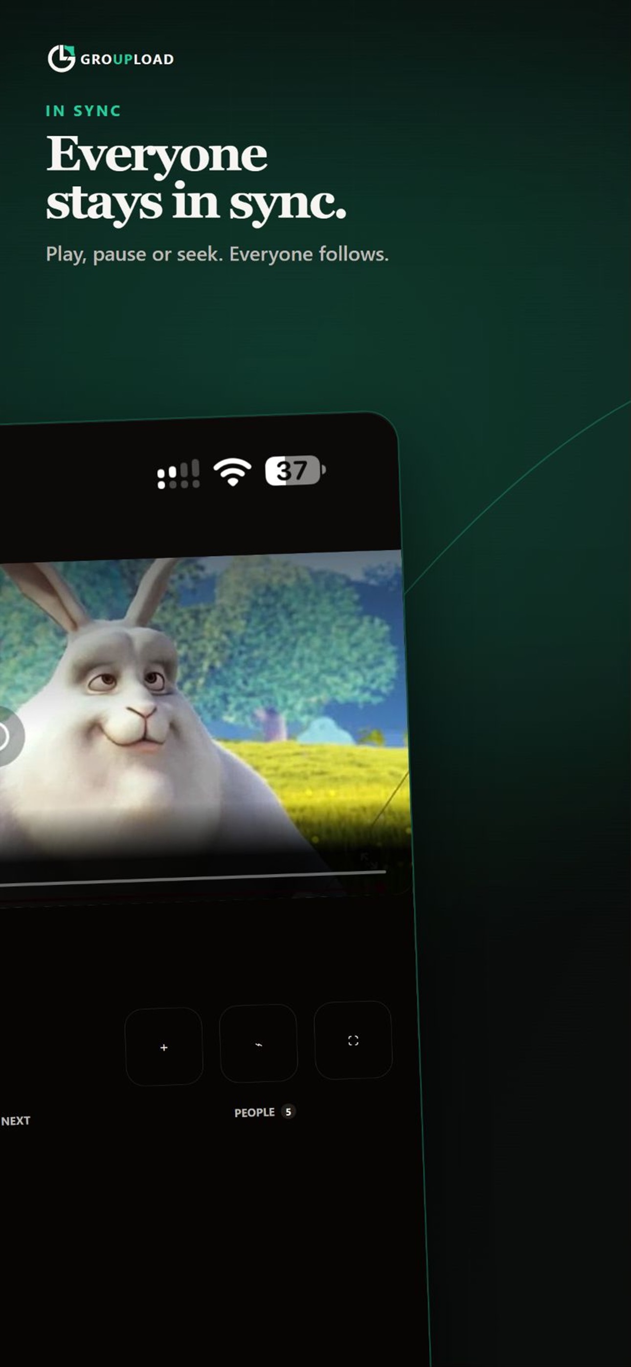 Screenshot 2 of GROUPLOAD - Watch Together