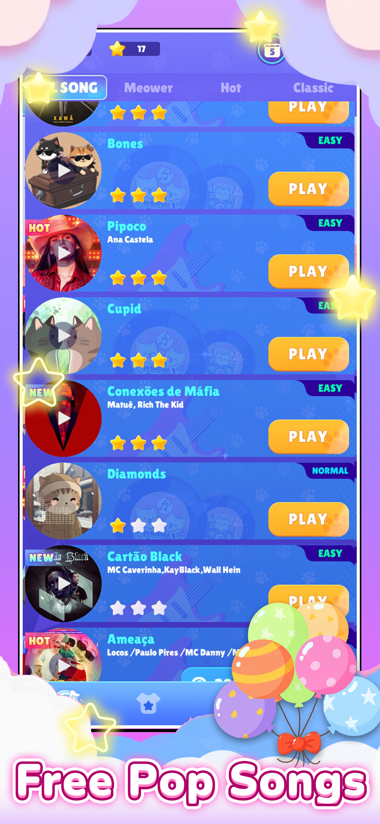 PopCat Tiles: Piano & Music screenshot 4