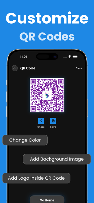 QR Code Scanner & Generator · Screenshot 5 of 6