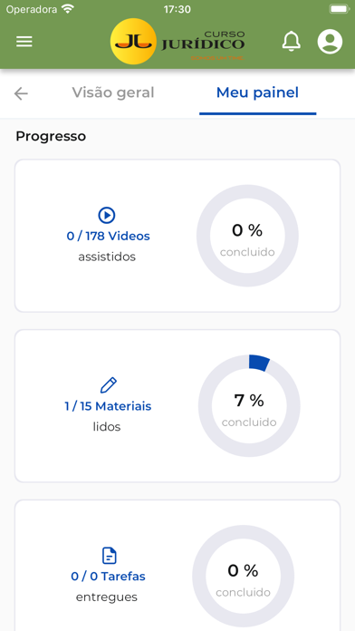 Curso Juridico Screenshot