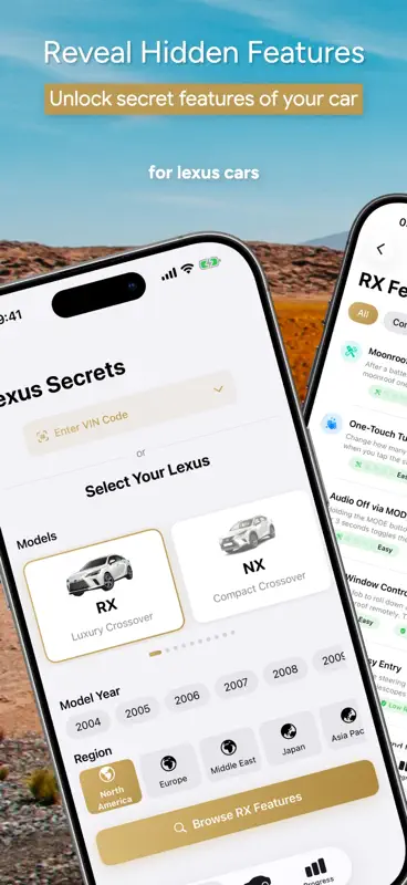 Secret Manual for Lexus screenshot 1 of 8