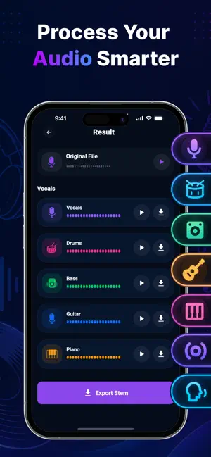 Remove Vocal - Music Separator screenshot 2