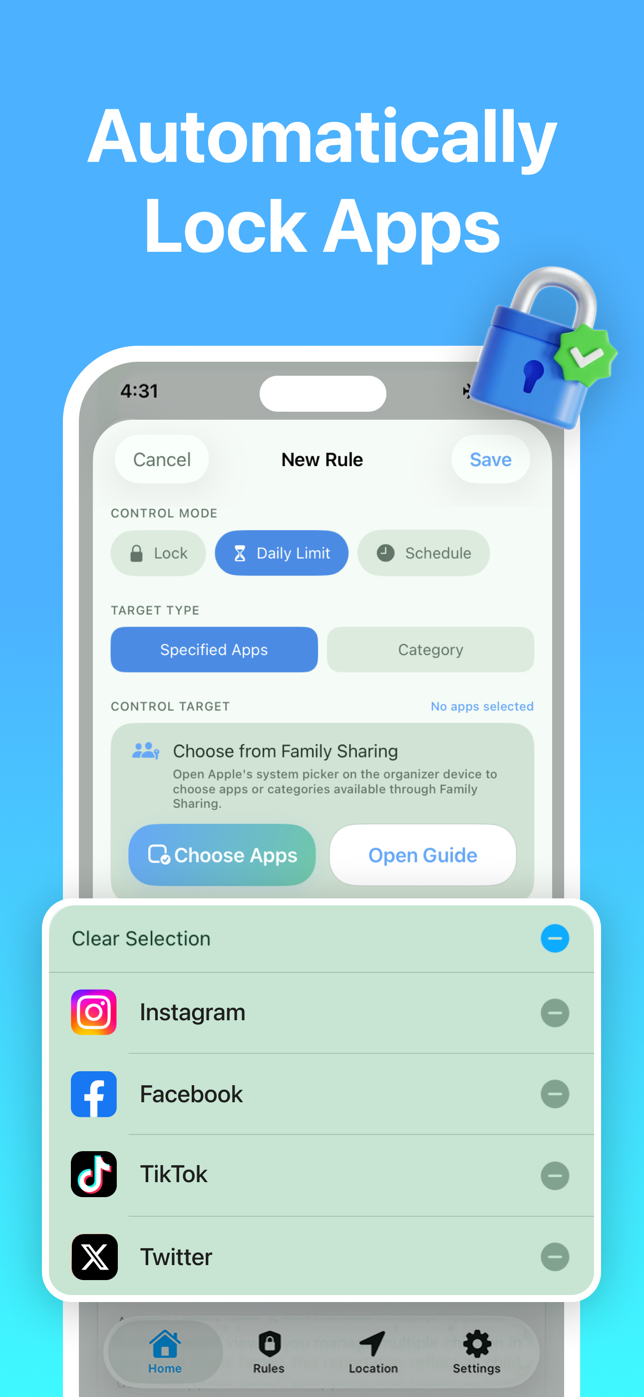 Screen Time Control - Guardit screenshot 5