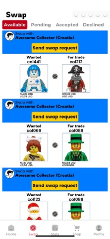 MyMinifigs screenshot