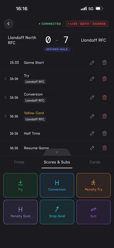 Rygbi Cymru screenshot 5 of 10