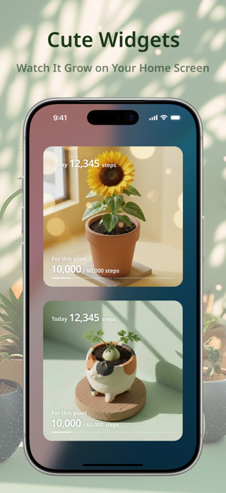 PixelPot: Step Tracker Garden Screenshot 2 of 5