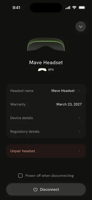 Mave screenshot 1