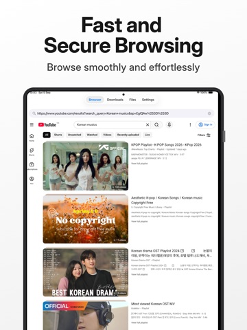 U Browserㅤ iPad screenshot 1