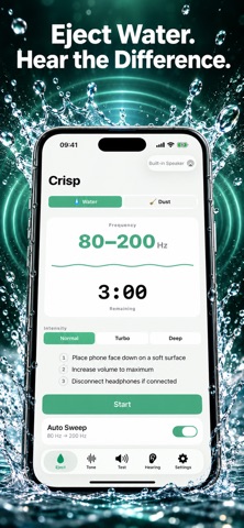 Crisp: Water Eject Screenshot 1 of 7