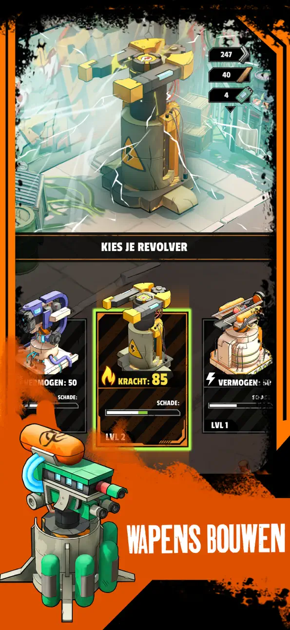 Zombiepunk: Fight & Survive iOS Mod IPA screenshot 6 - iOS game interface