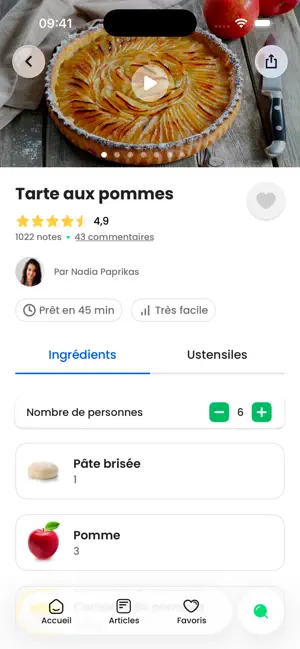 750g, recettes de cuisine screenshot 2