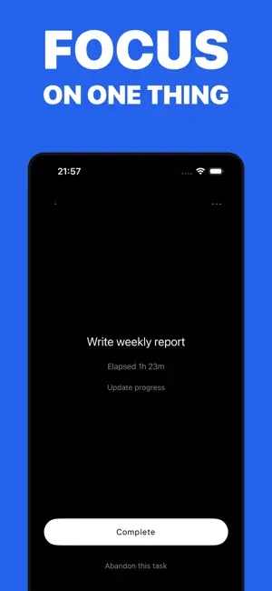 ONE-FOCUS: Deep Life Timer screenshot 1