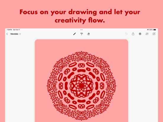 Screenshot #4 pour Mandalas Drawing Studio
