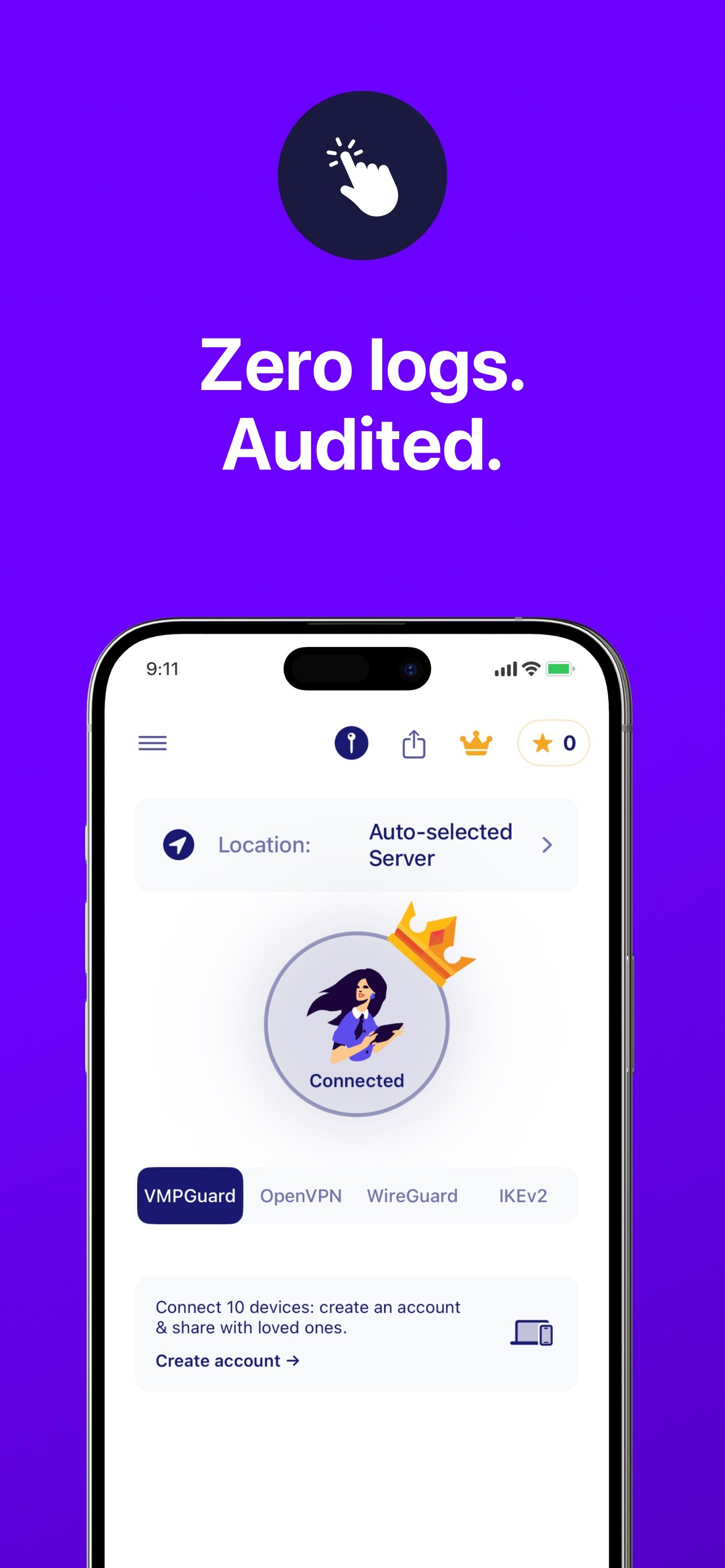 VMP VPN: Fast Unlimited Proxy