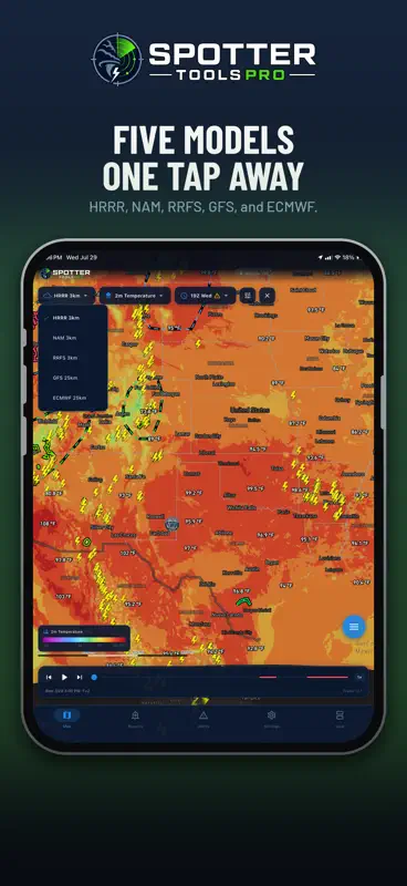 Spotter Tools Pro: Storm Radar screenshot 6 of 10