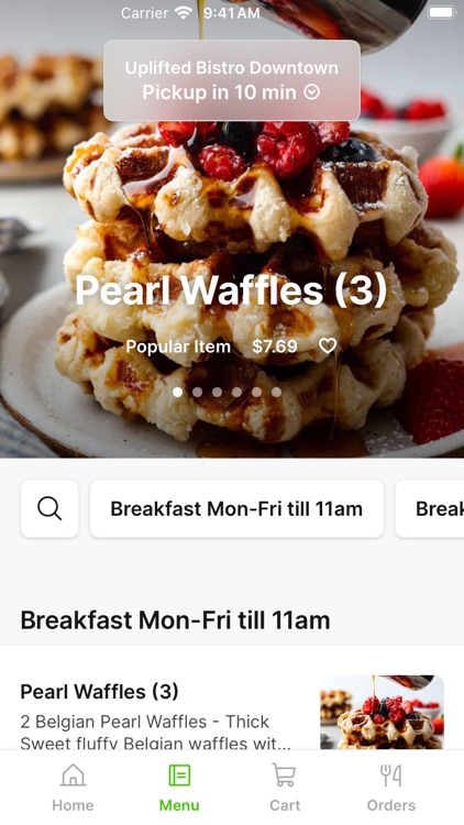 Uplifted Bistro To Go