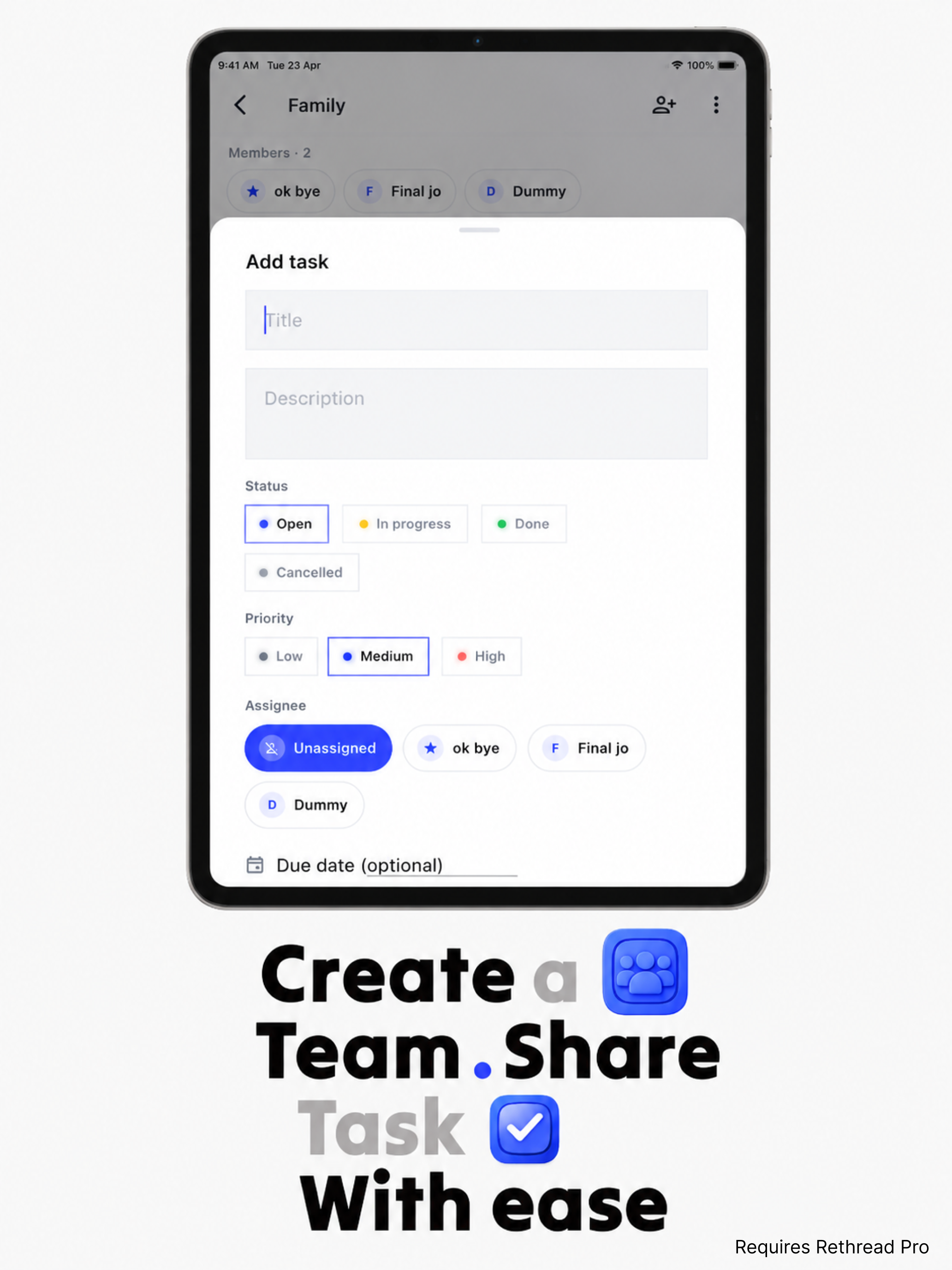Rethread Voice Task Planner screenshot 9