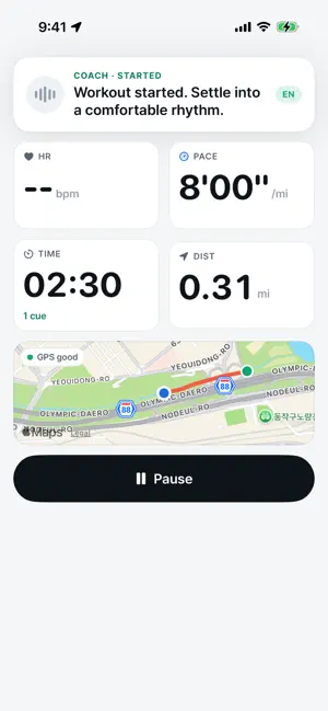 PaceJoy: The Talking Run Coach screenshot 4