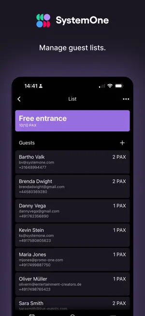 SystemOne screenshot 3