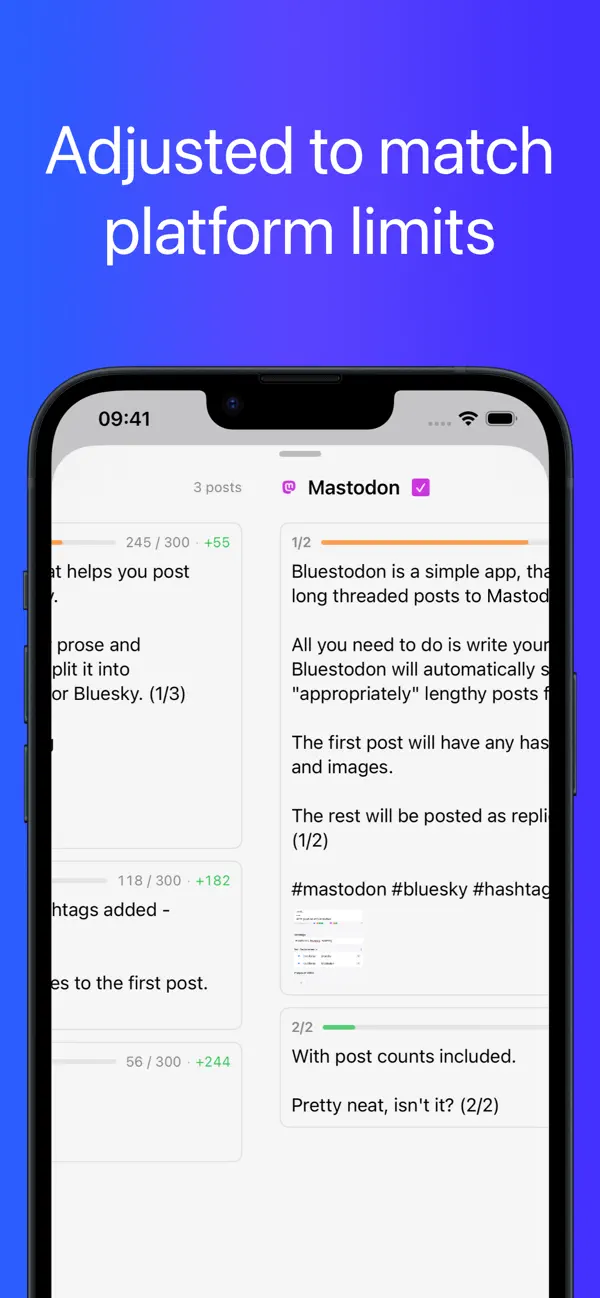 Screenshot #3 pour Bluestodon - Thread splitter