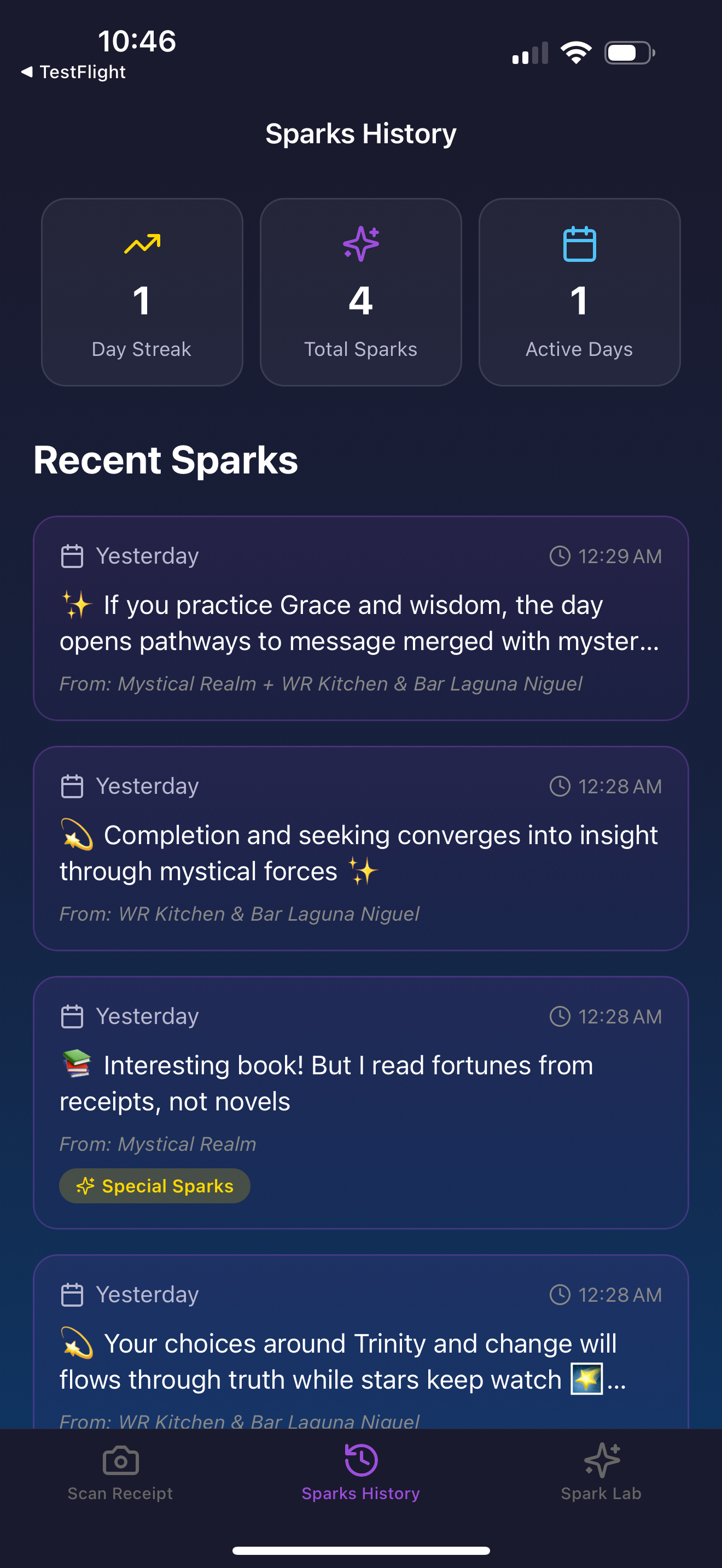 Receipt Spark: Fun Insights screenshot 3