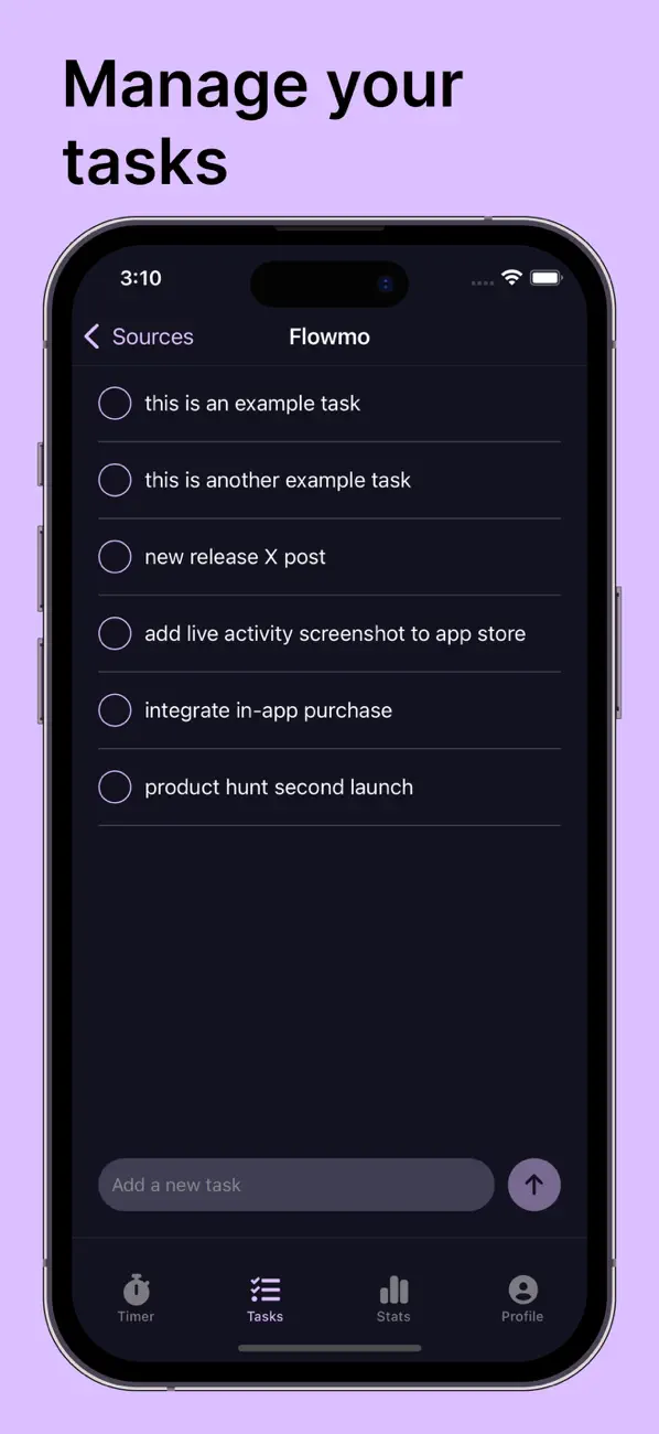 #5. Flowmo: Flowmodoro Timer (iOS) โดย: Shang Wei Shen