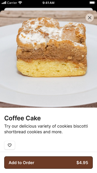 Village Coffee iPhone screenshot 4 - Food & Drink app