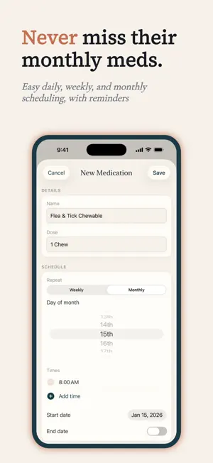 WellKept Pet - Dog & Cat Care screenshot 2