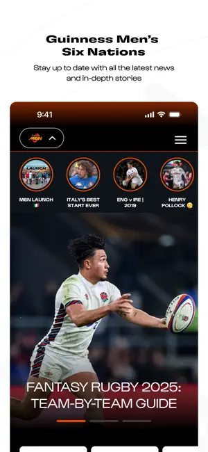 Six Nations Rugby Official screenshot 1