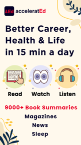 Book Summaries: Accelerated screenshot
