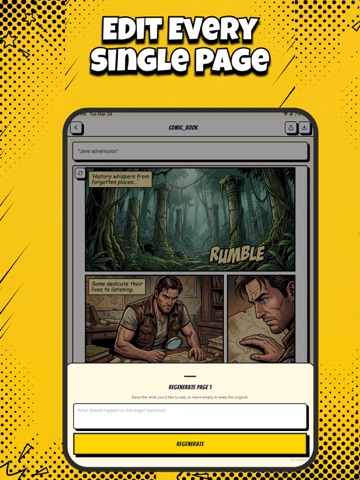 Crea Fumetti Manga - Comikaze iPad screenshot 3