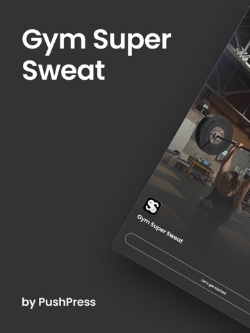 Gym Super Sweat iPad screenshot