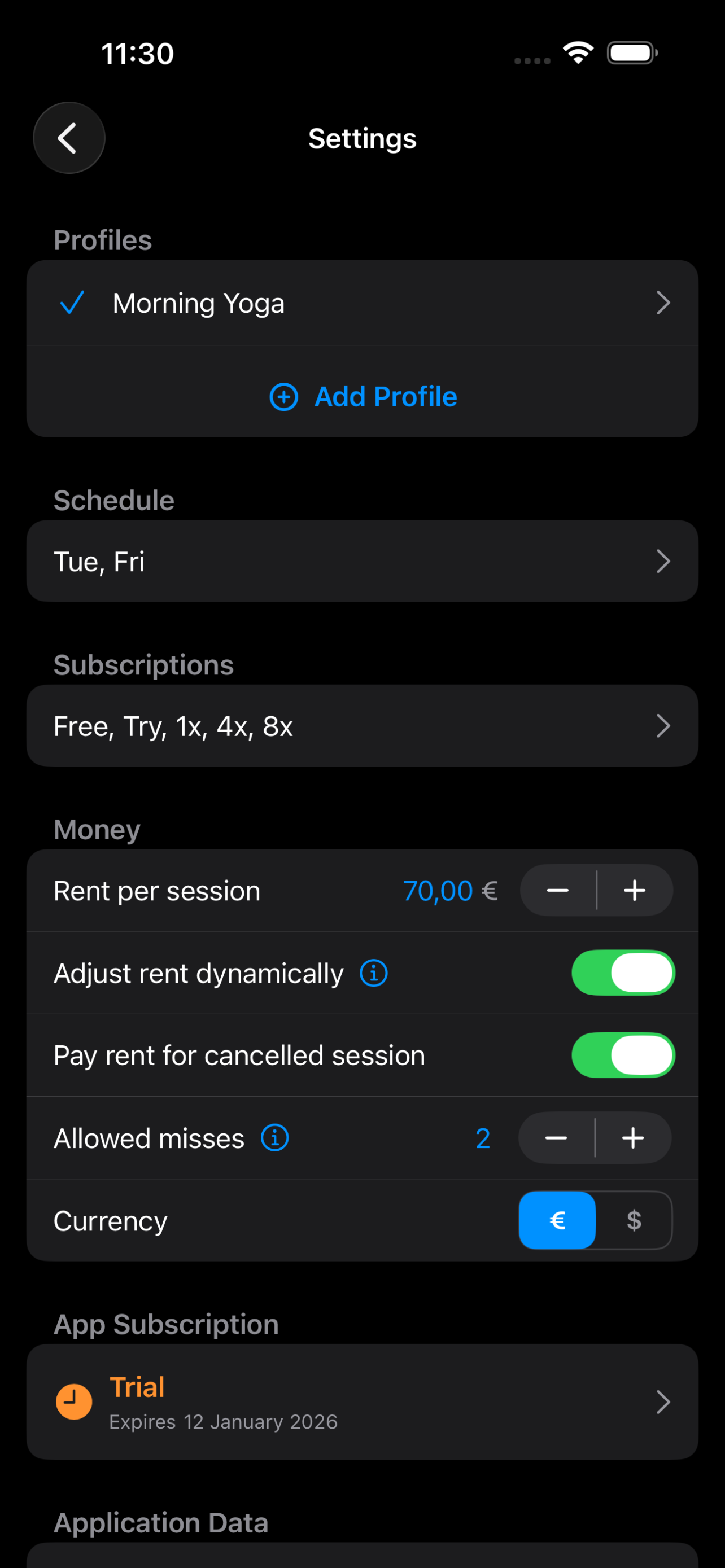 Trainer_Notes screenshot 5