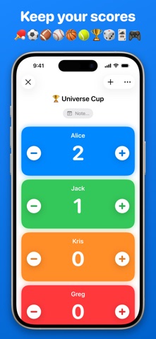 Game Score Keeper: Skoro Screenshot 1 of 9