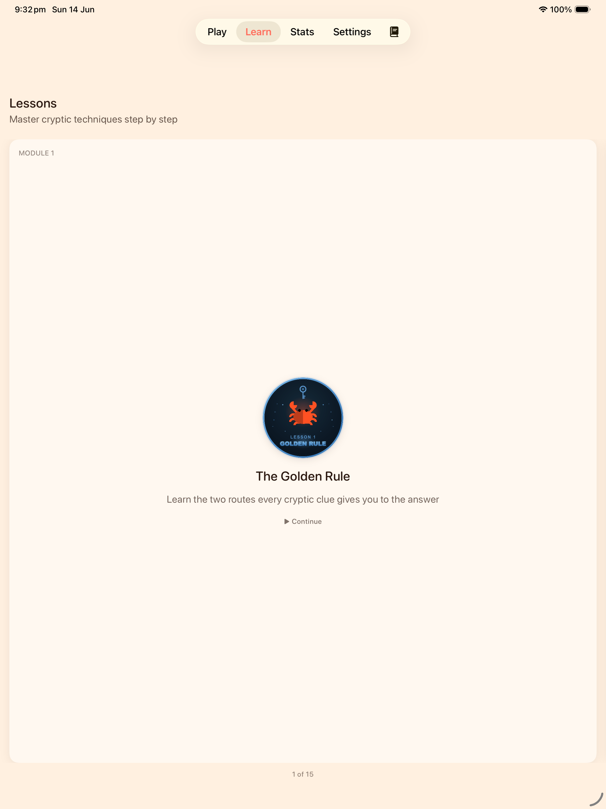 CrypticCrab Crossword