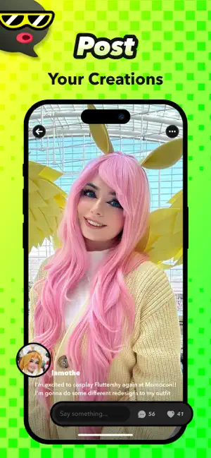 Doki - Anime, Group, Connect iPhone screenshot 2