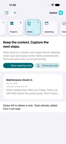 Gather: Tasks & Notes screenshot 2